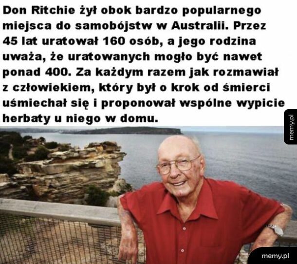 Chłop ocalił tyle istnień