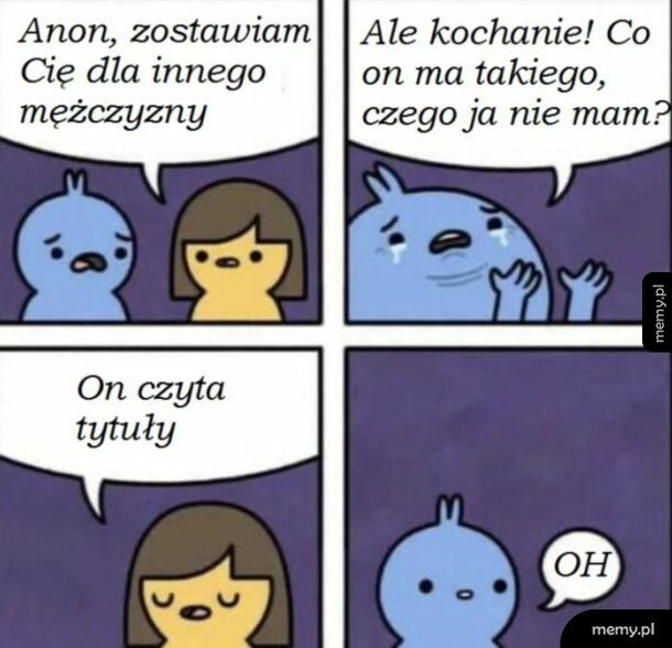 Teraz to za p&oacute;źno.