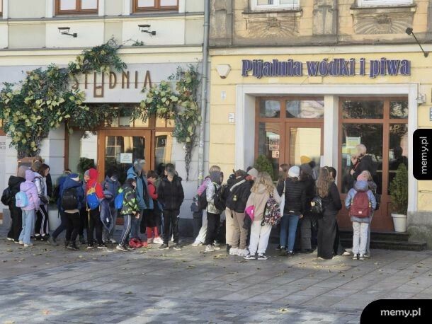 Ja nie miałem takich fajnych wycieczek