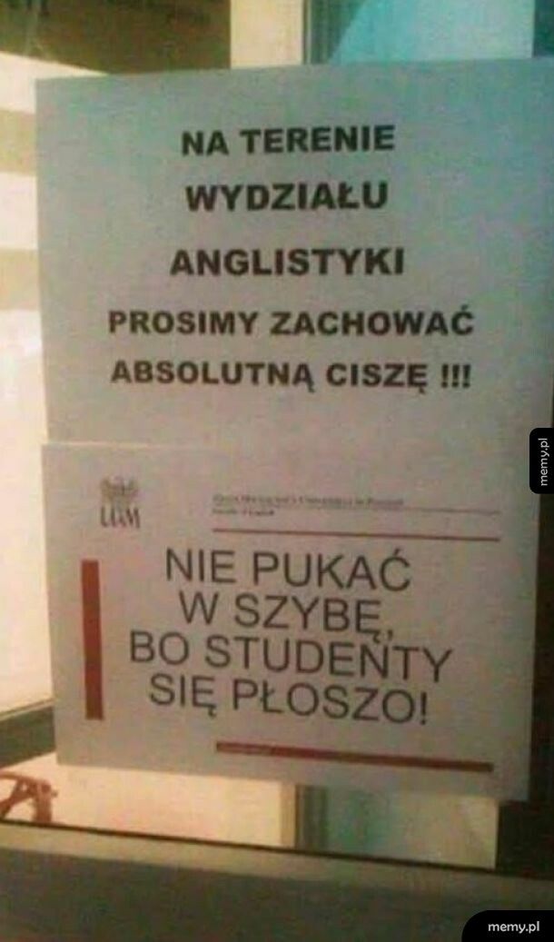 Płochliwe studenty