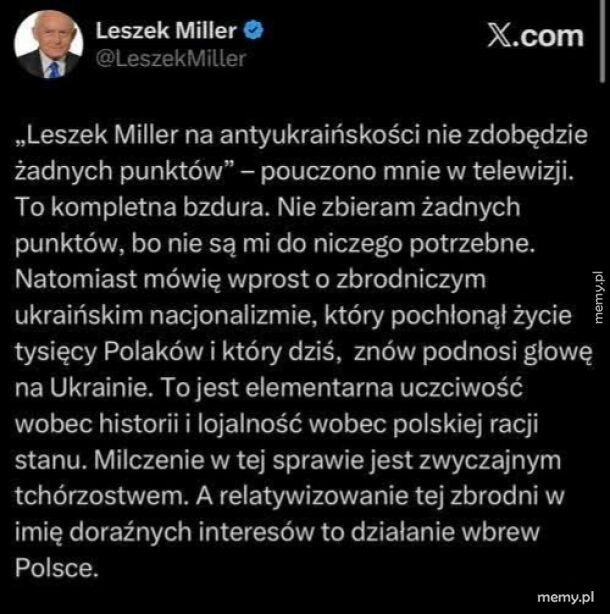 Nawr&oacute;cony Leszek Miller