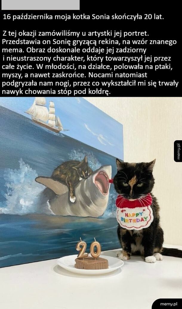 Okrągłe urodziny Soni