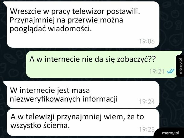 Wiadomości w telewizji