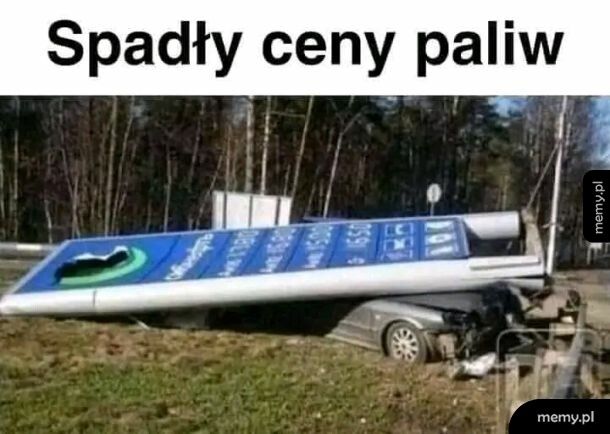 Spadły