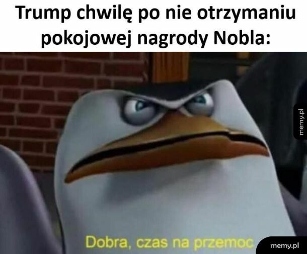 Przemoc i pok&oacute;j w zasadzie sie nie wykluczają