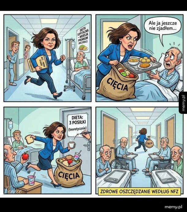 Oszczędności na NFZ