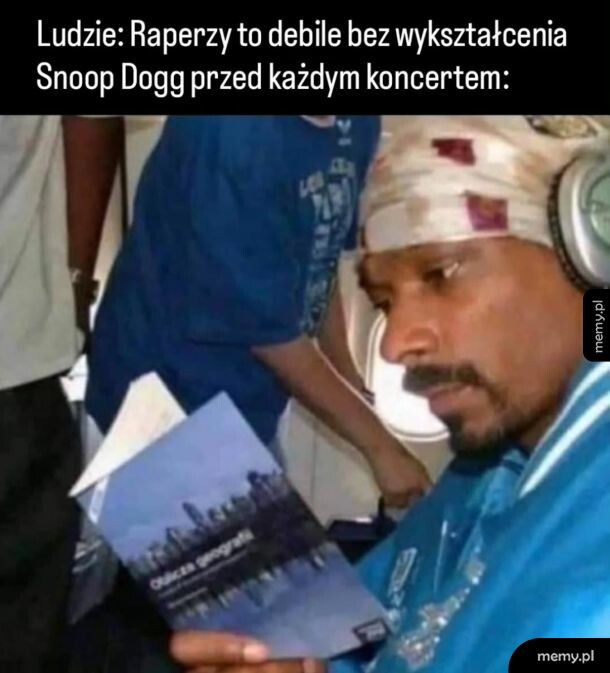 Snopp Dogg przed koncertem hehe