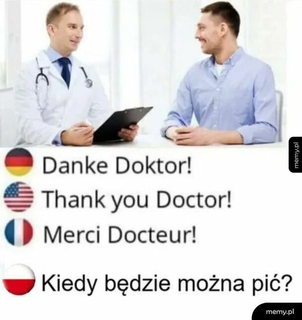 Typowe podziekowanie