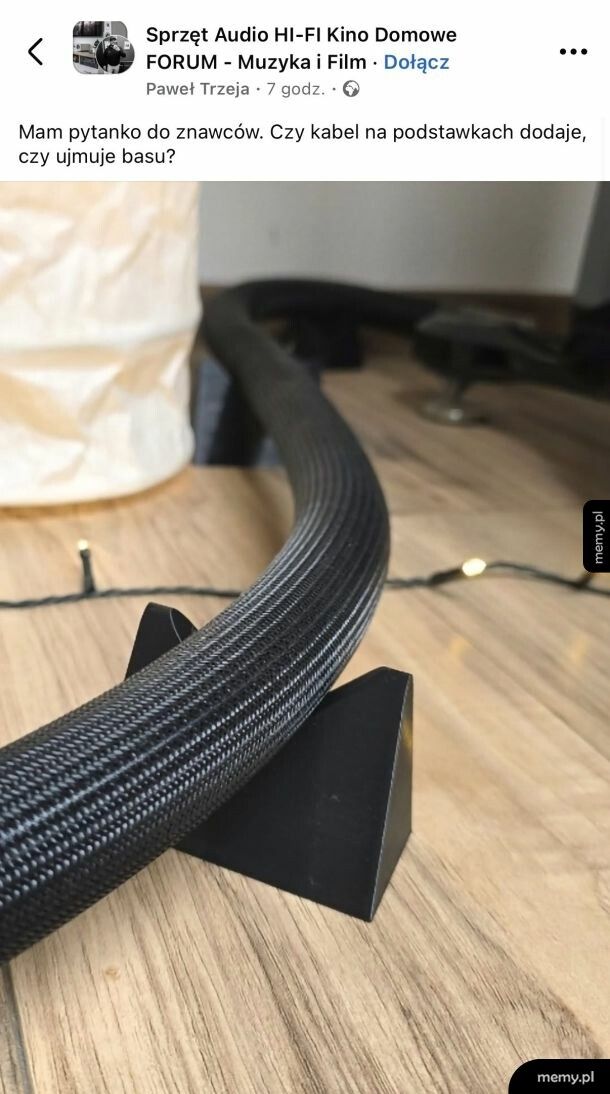 Typowe problemy audiofili be like