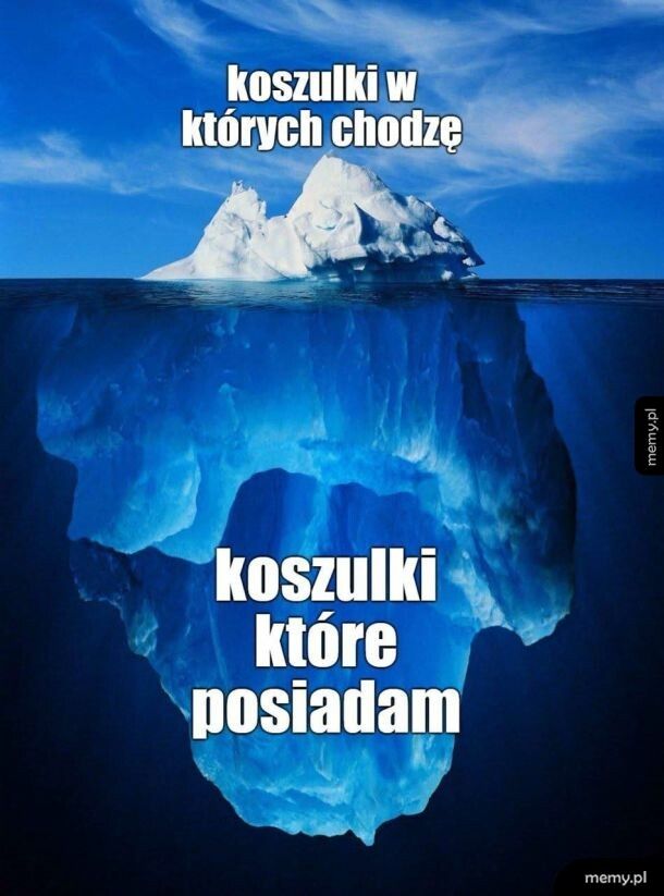 Moja p&oacute;łka z koszulkami