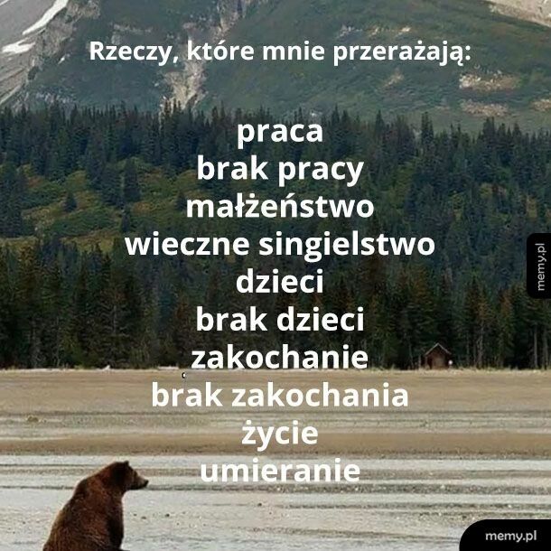 Przerażające