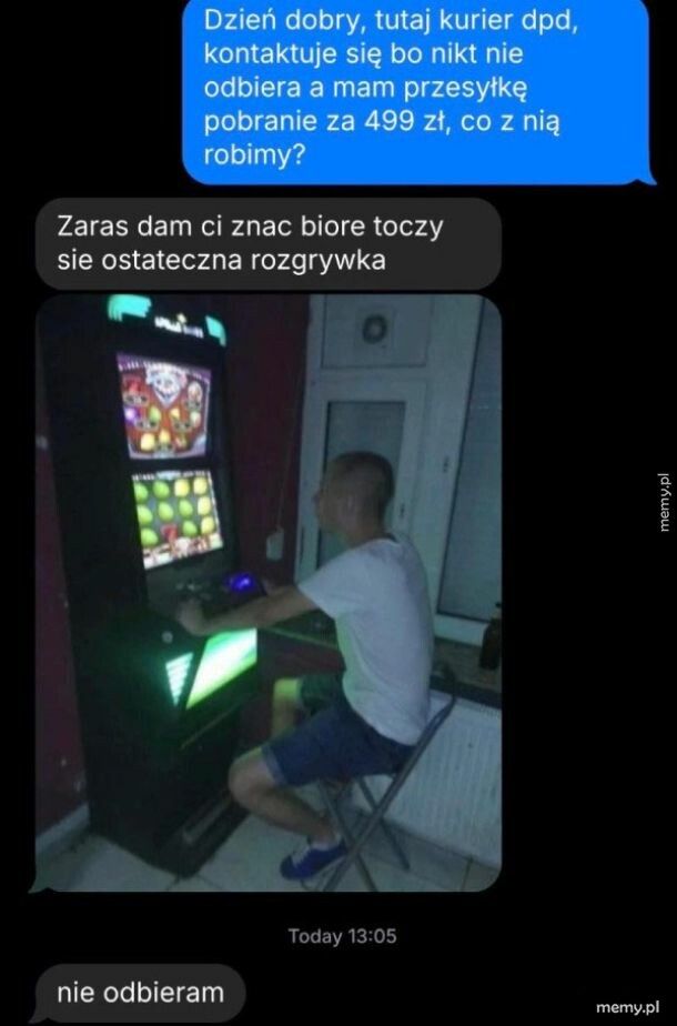 Chyba rozgrywka przegrana