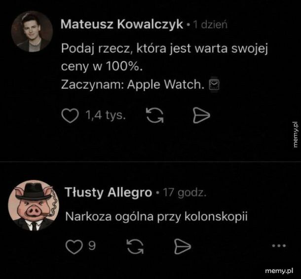 Rzecz, kt&oacute;ra jest warta swojej ceny