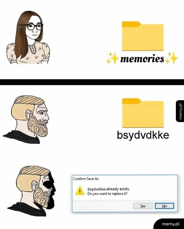 Nazywanie nowego folderu