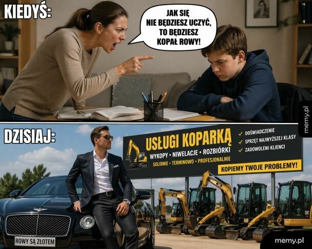 Kopanie row&oacute;w