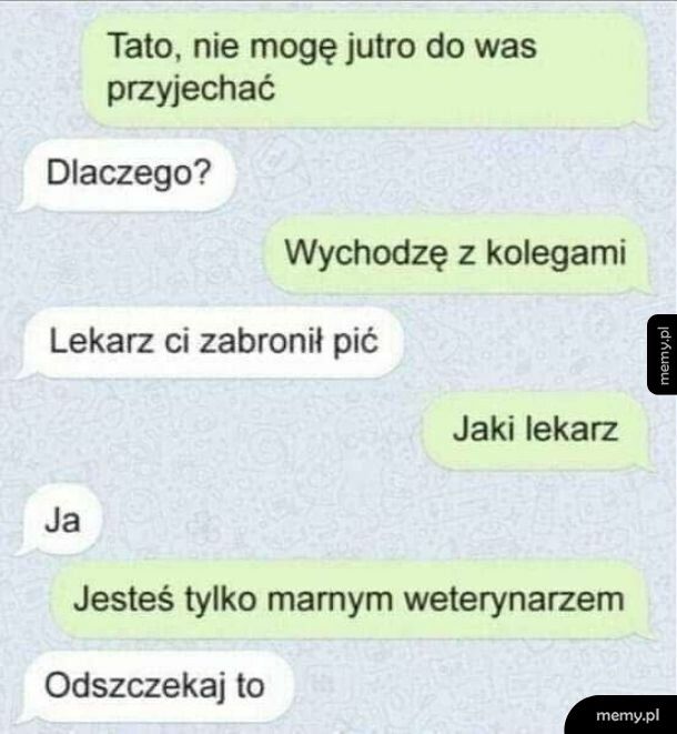Lekarz zabronił