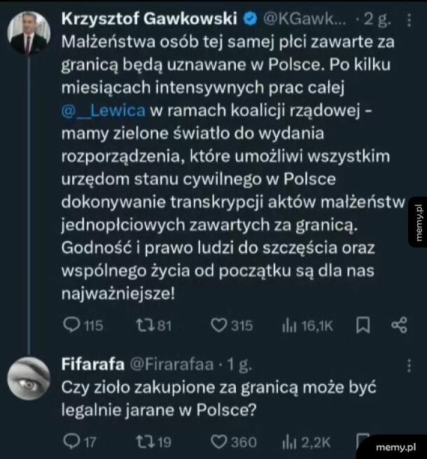 Tak, poproszę
