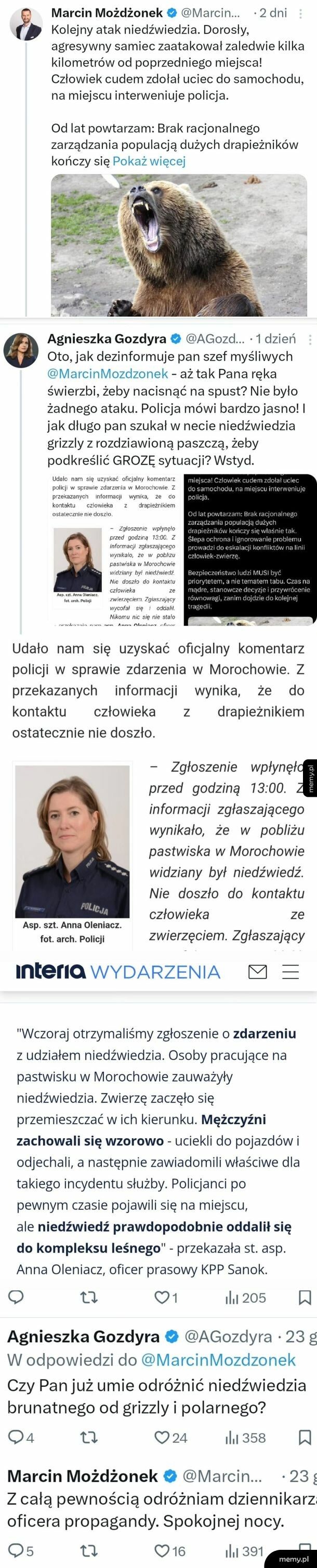 Tak było, dziki Grizzly