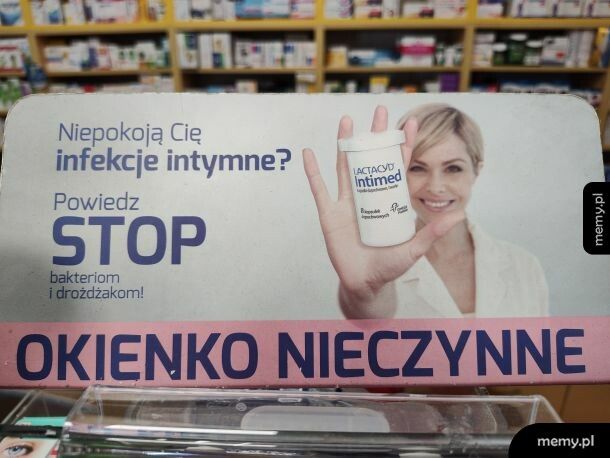 OKIENKO NIECZYNNE