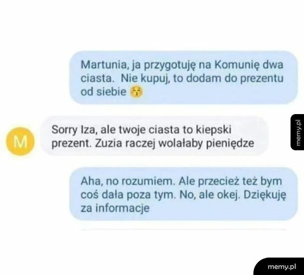 Sorry Iza