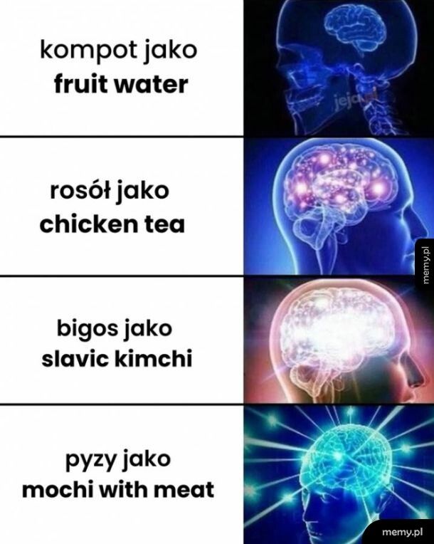 Podobno Amerykanie odkryli że można gotować owoce i potem to pić