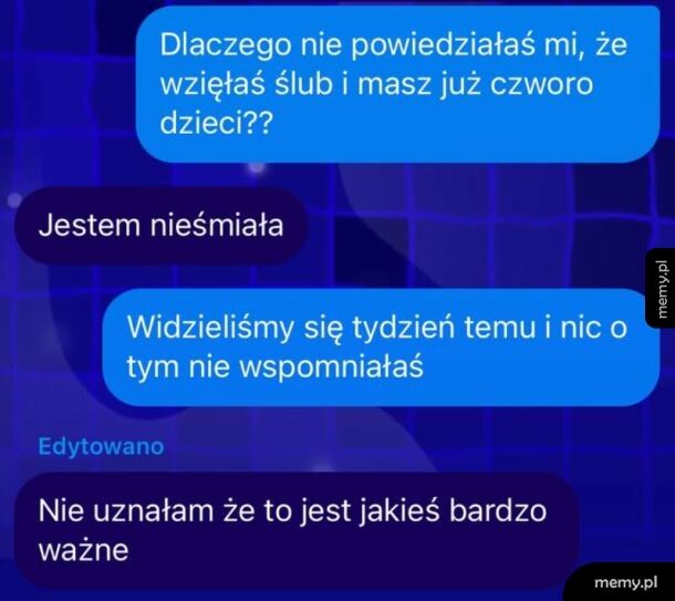 Jestem nieśmiała