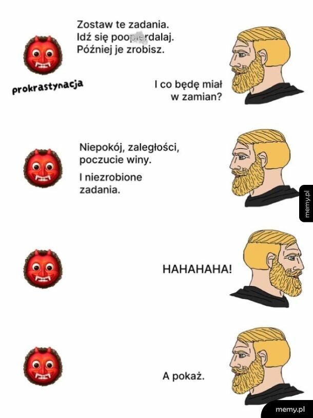 Mem: Prokrastynacja