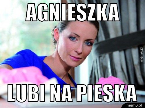 Agnieszka Lubi na pieska