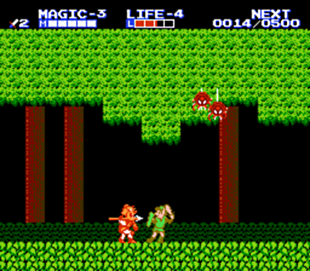 Zelda II: The Adventure of Link z 1986