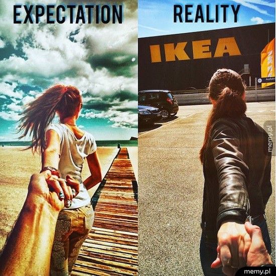 Oczekiwania vs rzeczywistość