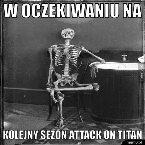 W oczekiwaniu Na Kolejny sezon Attack on Titan