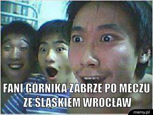  Fani Górnika Zabrze po meczu ze Śląskiem Wrocław