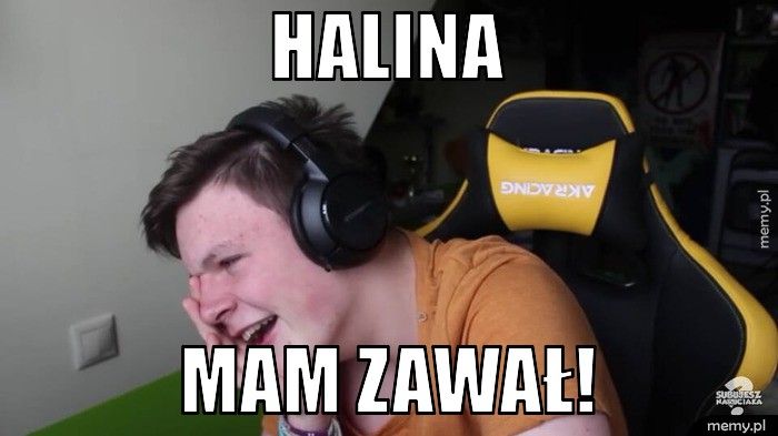 Halina mam zawał!