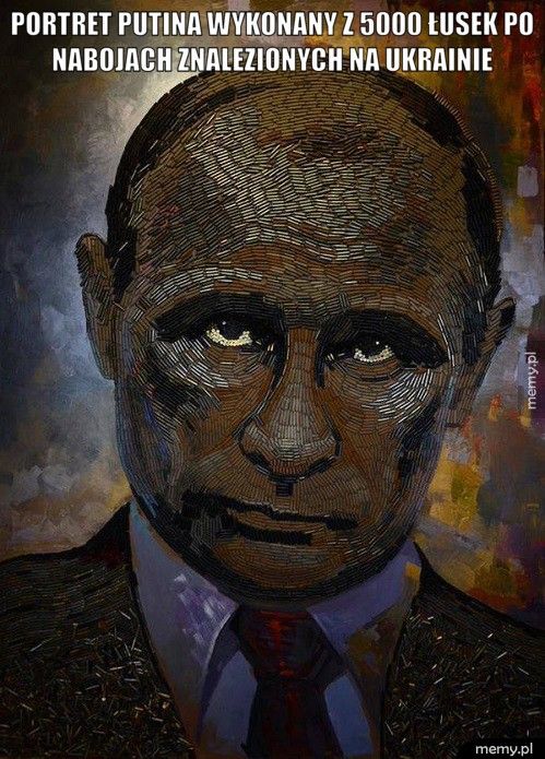 Portret Putina.