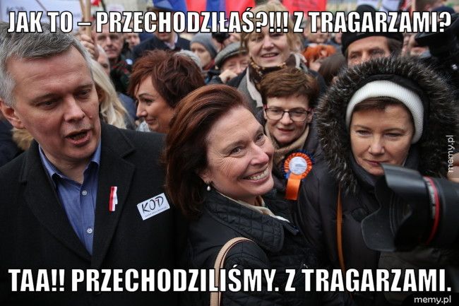 Jak to – przechodziłaś?!!! Z tragarzami? Taa!! Przechodziliśmy. Z tragarzami. 
