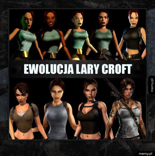 Tak zmieniała się Lara Croft