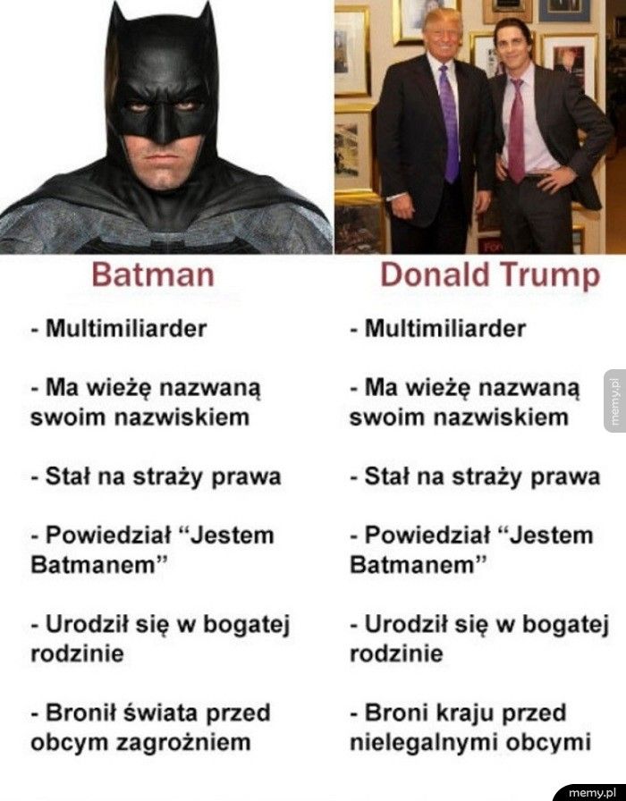 Batman vs Trump