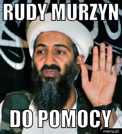 rudy murzyn do pomocy
