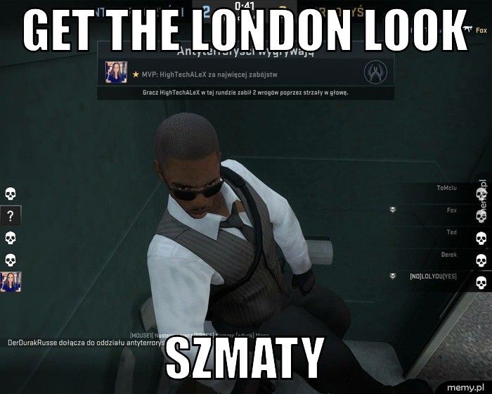 Get the London look Szmaty