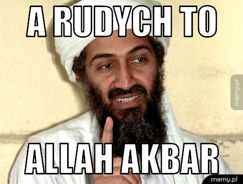 A rudych to Allah Akbar