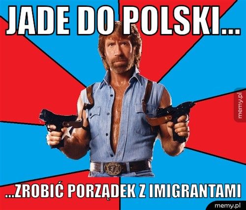 Jade do polski... ...zrobić porządek z imigrantami