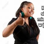 Dać jej pączka w nagrodę!