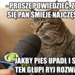 Czy często się pan uśmiecha