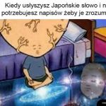 W trakcie oglądania anime