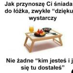 Śniadanie do łóżka