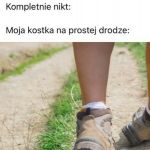 Kostka na prostej drodze