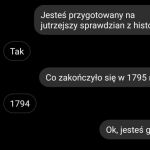 Sprawdzian z historii