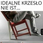 Idealne krzesło