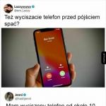 Wyciszony telefon