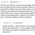 Winny jest tylko on